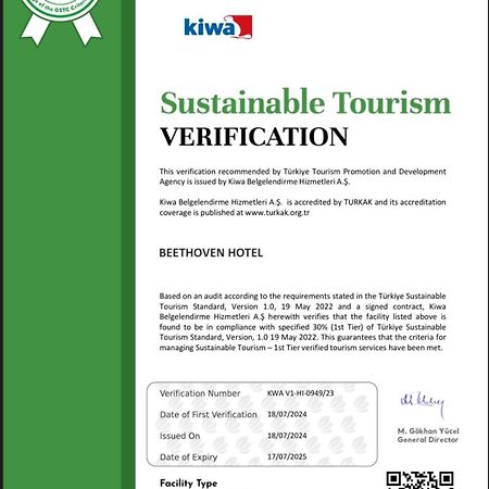 Beethoven Hotel - Special Category Istanbul Exterior photo